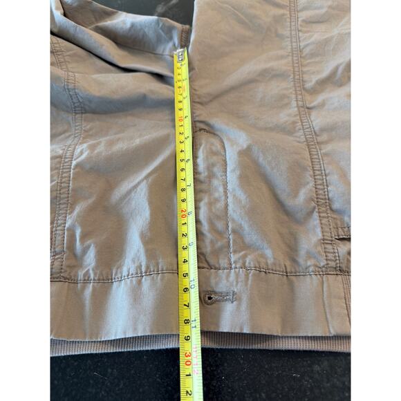 Chico's khaki cotton blend capri pants chico's 2, US 12 - Picture 5 of 7